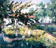 Kazimir Malevich Summer Landscape, oil painting artist